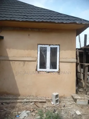 White Casement Windows Brown Glass With No Burglary and Net