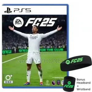 PS 5 FC25 With Bonus Headband + Wristband