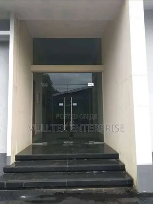 Modern Double Glass Entrance Door