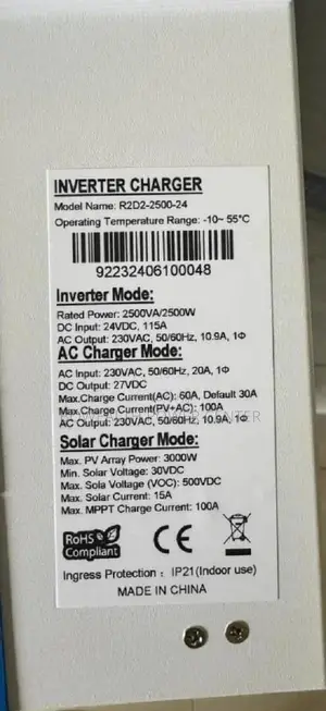 2.5kw 24V Inverter