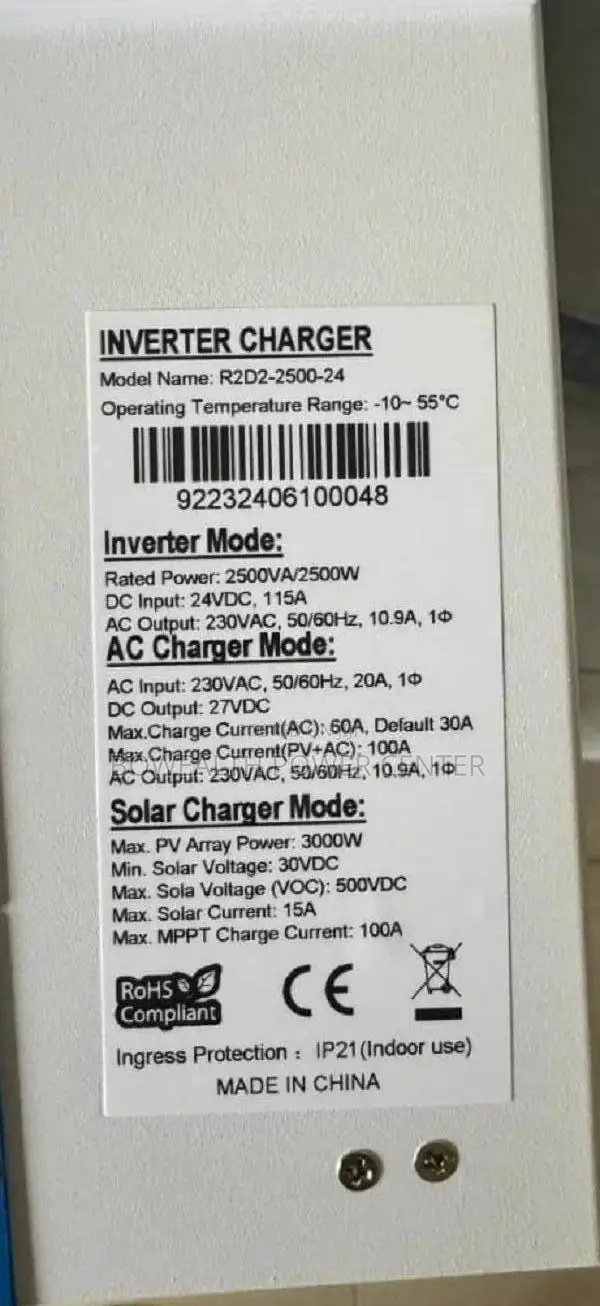 2.5kw 24V Inverter