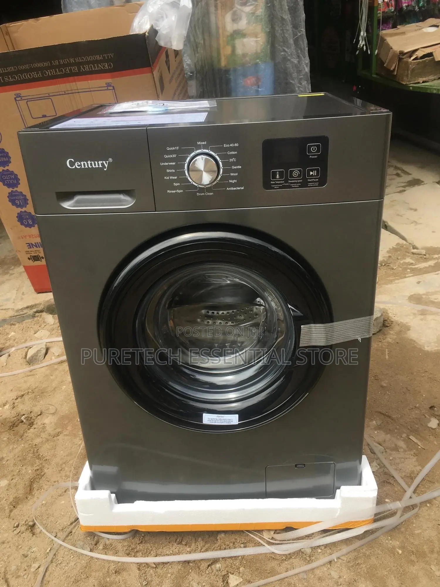 Original Century 8kg Front Load Automatic Washing Machine