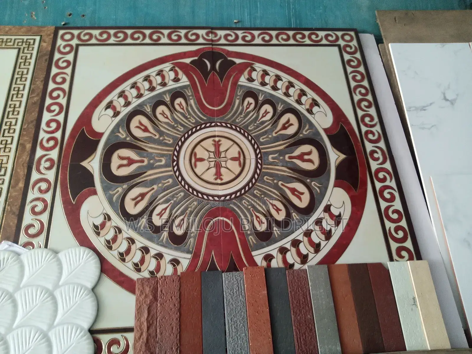 CENTER DECOR TILES for Sitting Room