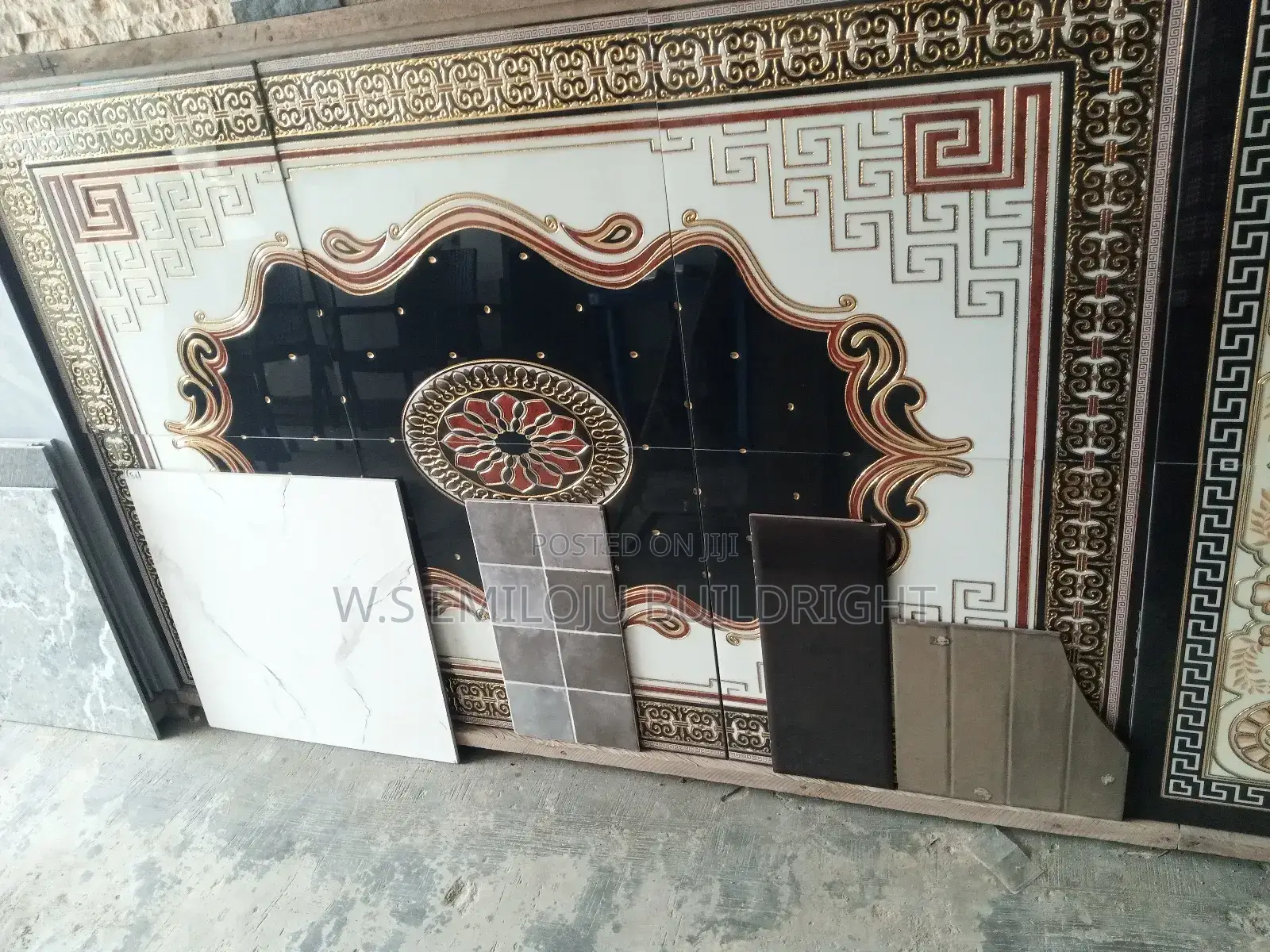 CENTER DECOR TILES for Sitting Room