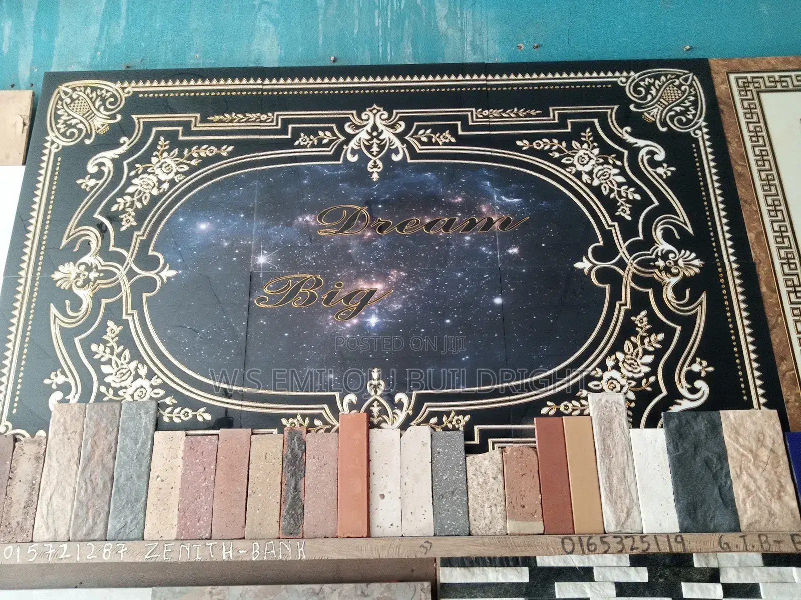 CENTER DECOR TILES for Sitting Room