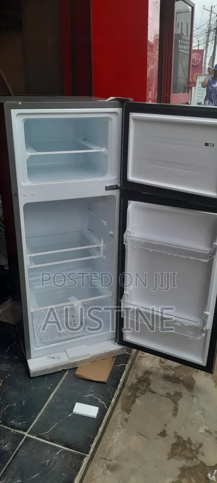 Brand New Hisense(Ref172dr)158liter Double Door Refrigerator