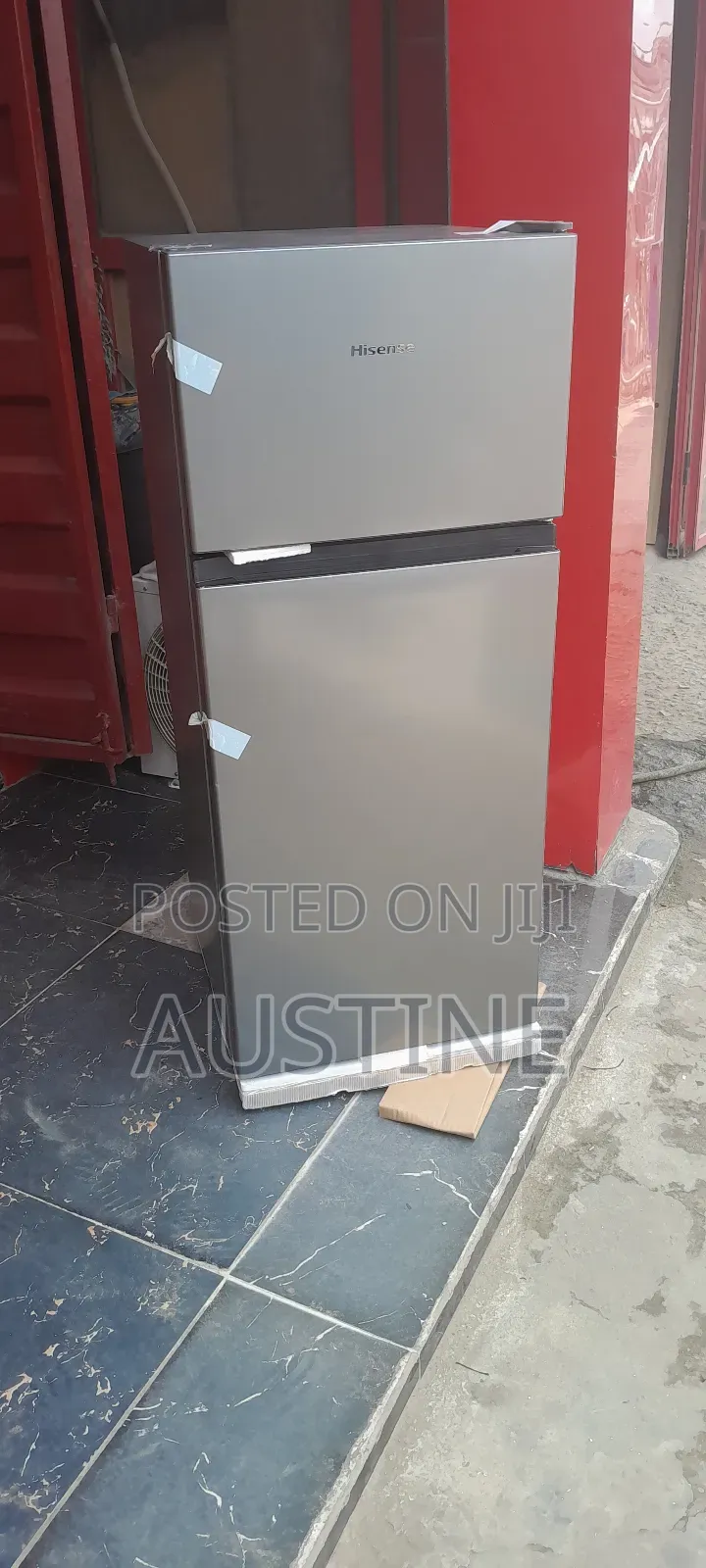 Brand New Hisense(Ref172dr)158liter Double Door Refrigerator