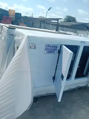 New 100kva Perkins Generator Soundproof 100% Copper Coil.