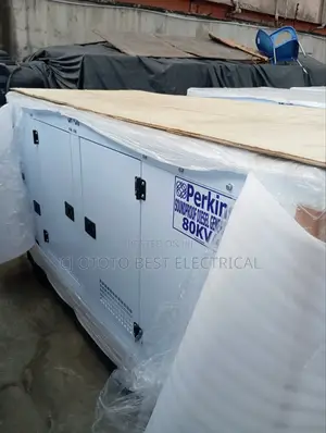 Brand New 80kva Perkins Generator Soundproof Now in Stock