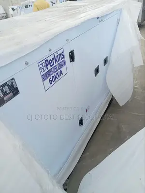 60kva Perkins Generator Soundproof, O%, Noise Making