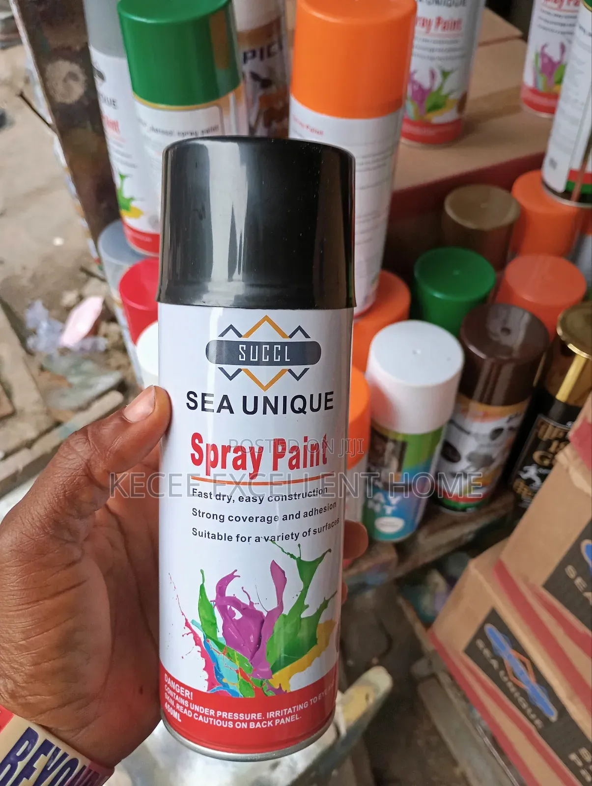 Spray Paint - Black