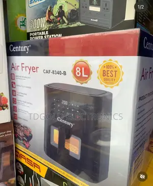 Century 8l Air Fryer With Single Basket