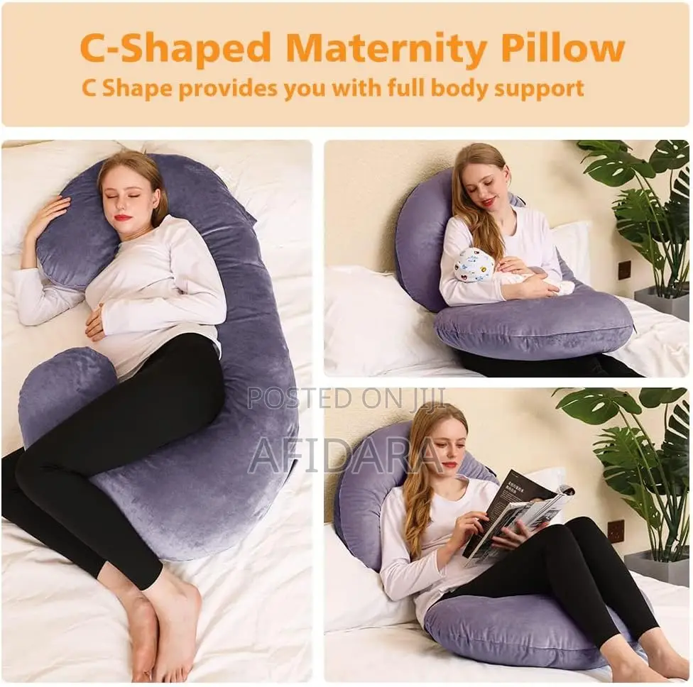 C and U Shaped Pregnancy Pillow