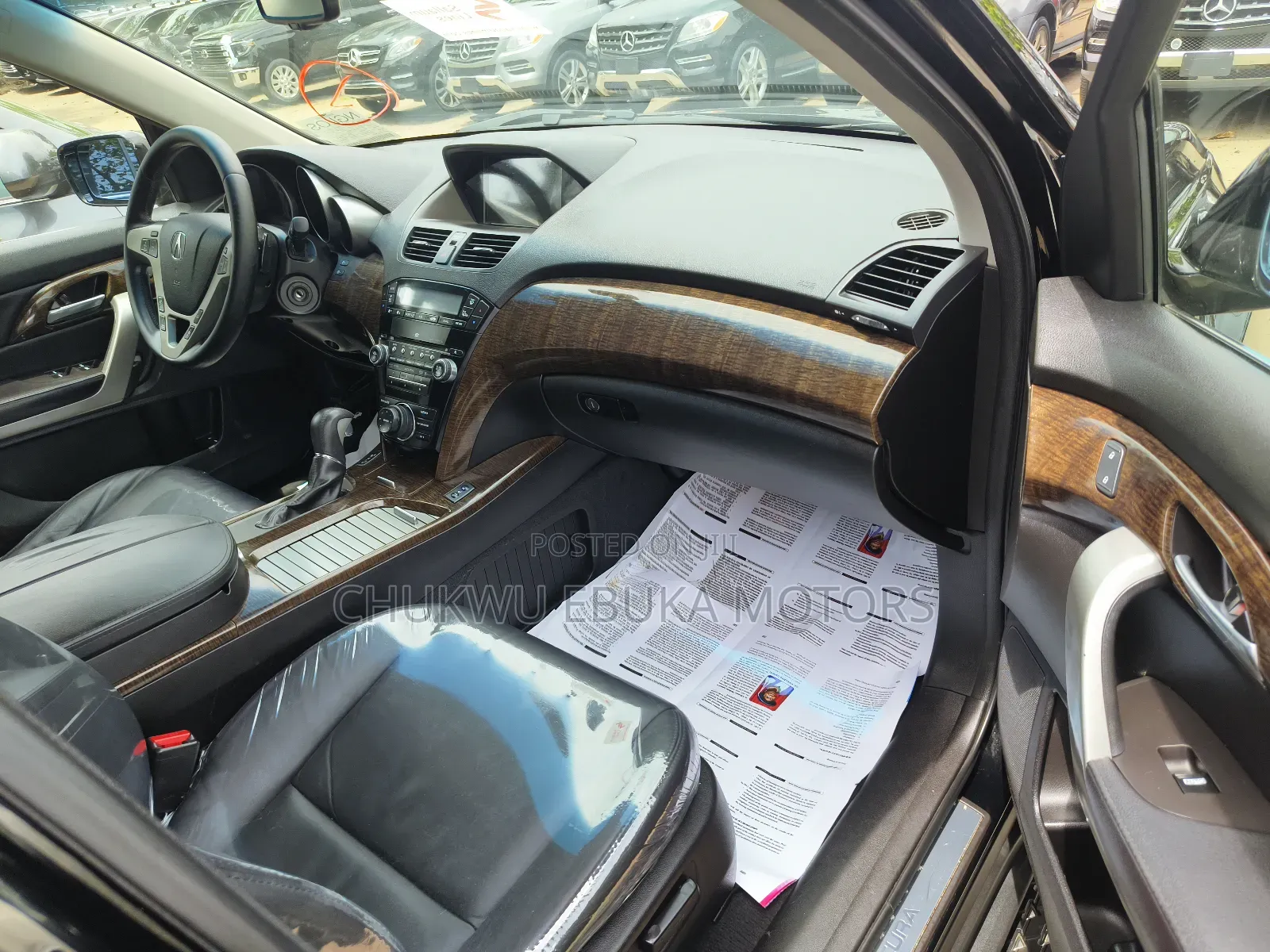 Acura MDX 2012 Black