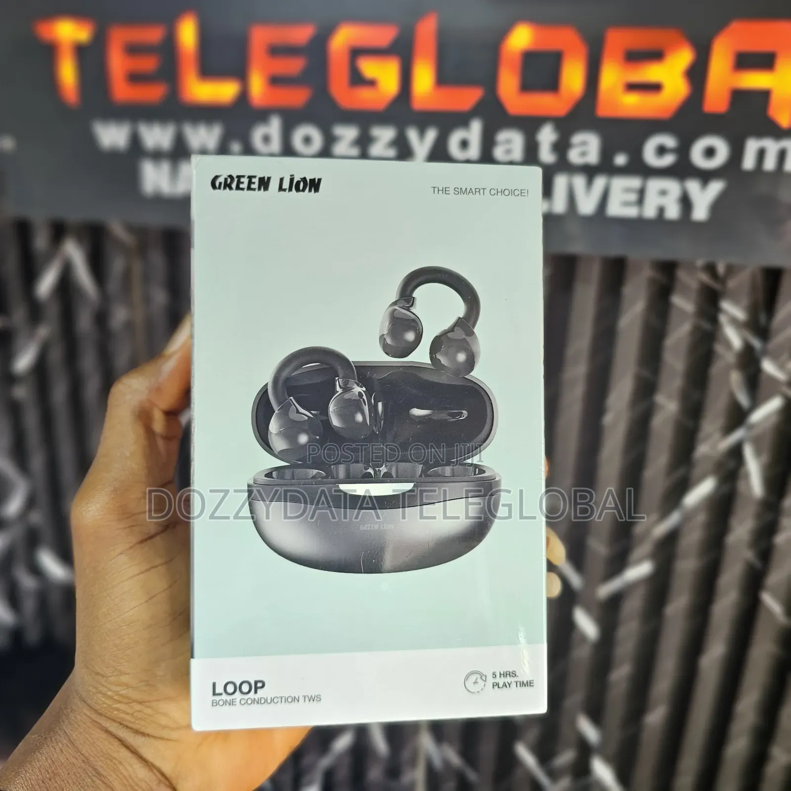 Greenlion Loop Bone Conduction TWS - Black