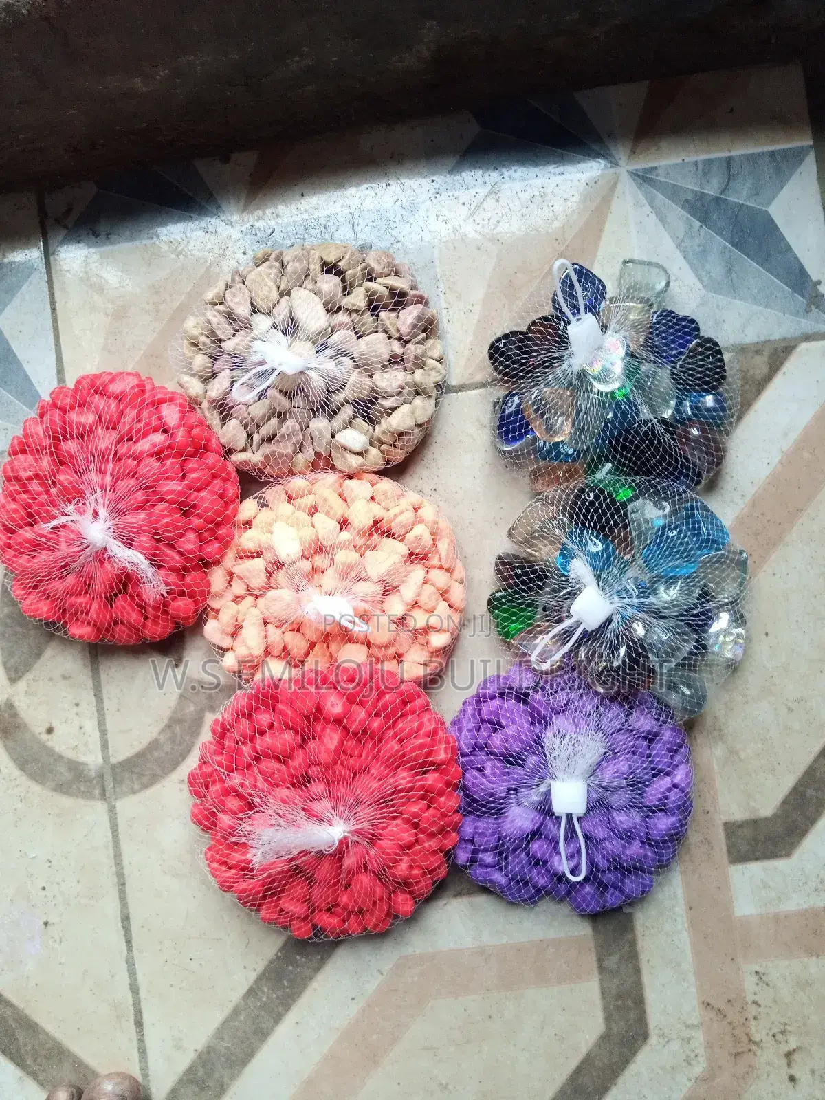 Pebbles Imported Luxury Stone Decor