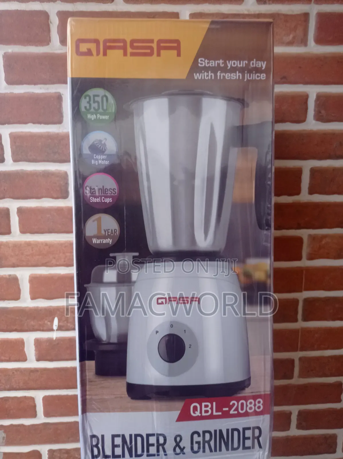 Qasa Stainless Jar Blender