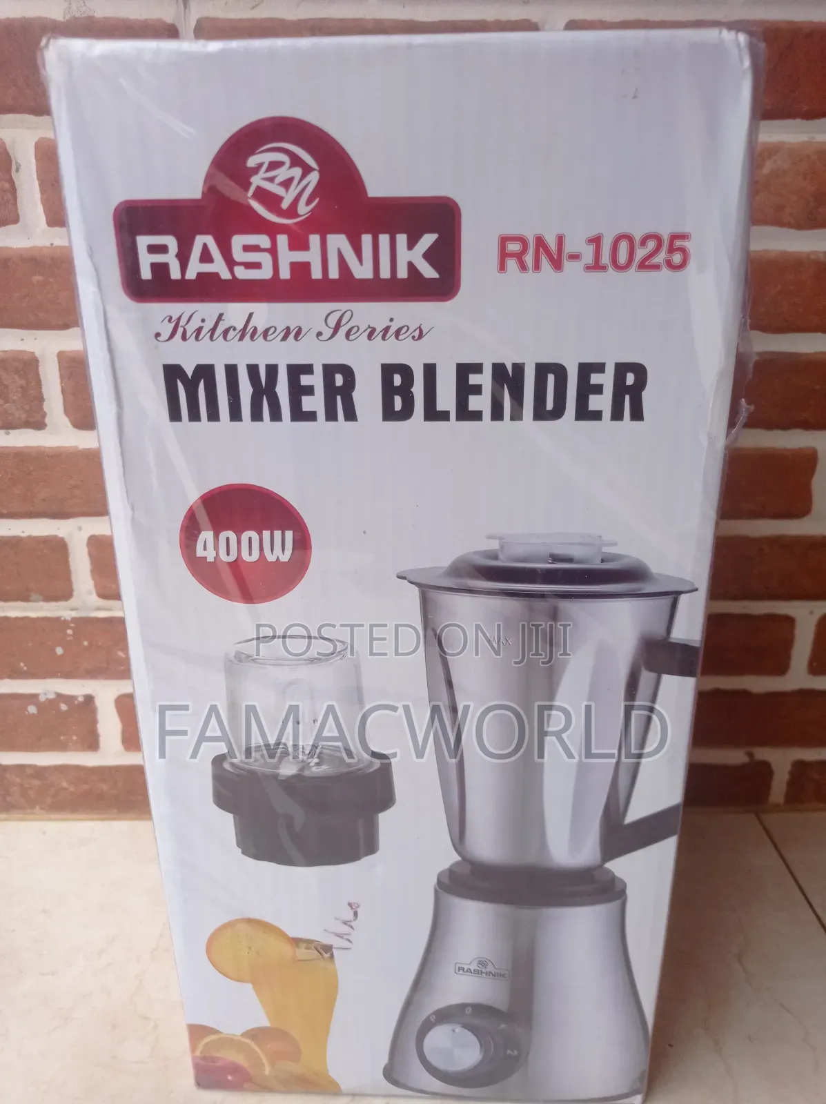 Rashnik Stainless Jar Blender