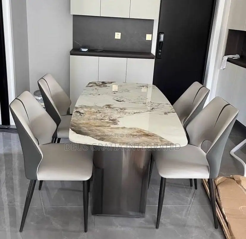 Luxury Dining Set of 6 Chairs