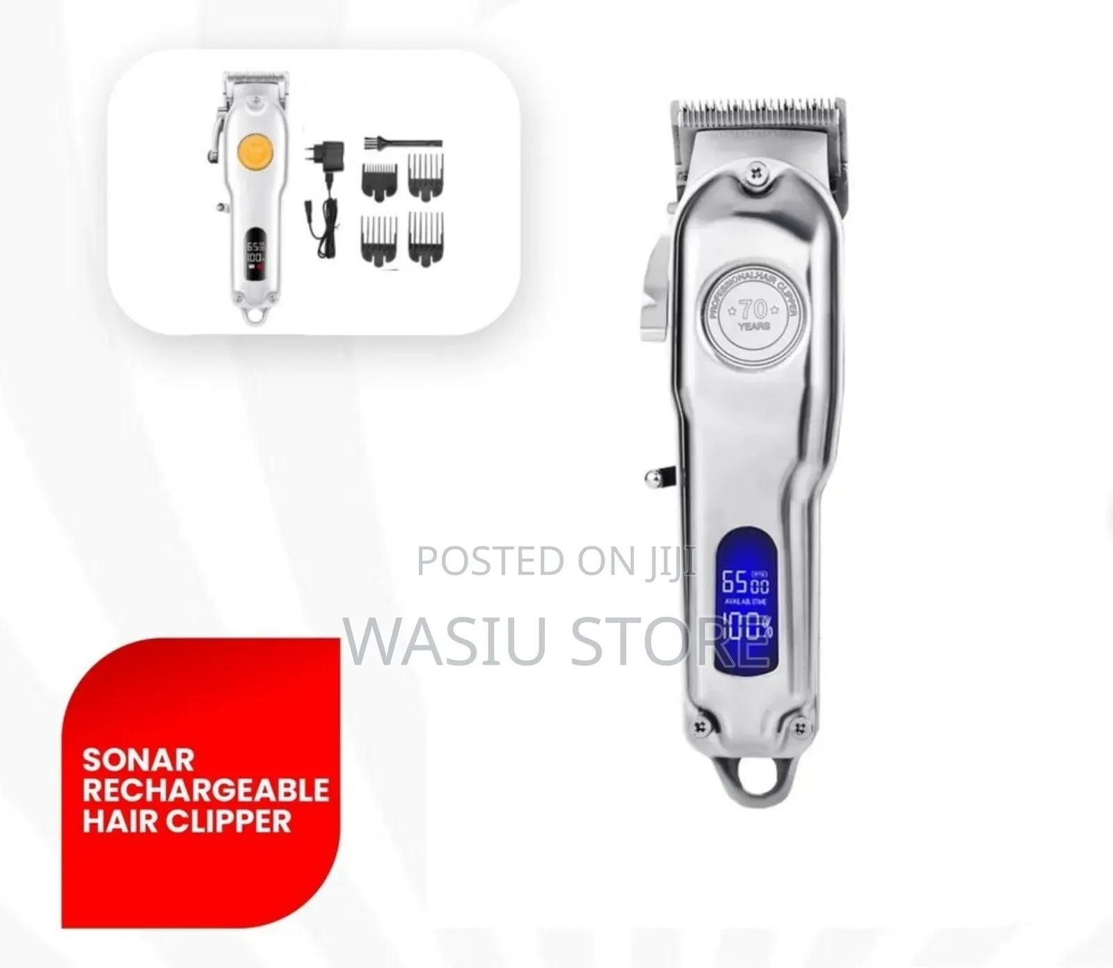 Sonar Rechargeable Hair Clipper