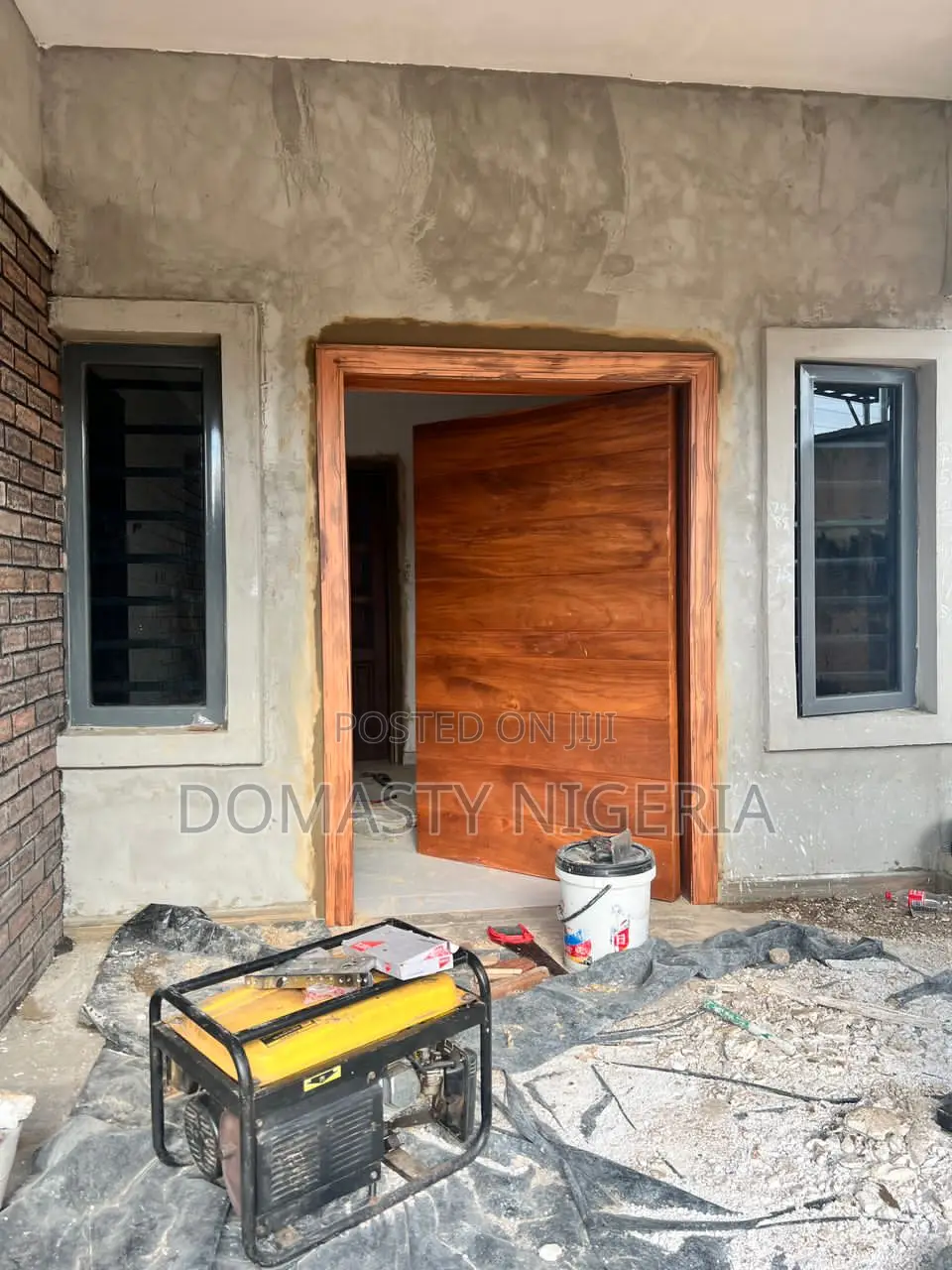 Real Security Wooden Door