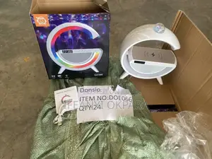 RGB Speaker With LED Light, Bluetooth ,Fm and Time