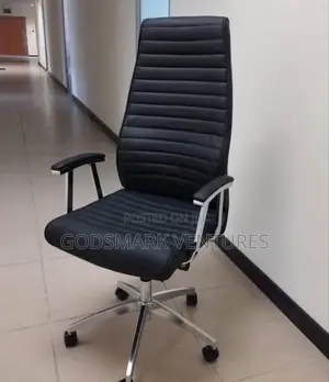 Executive Office Chair Swivel in Black Colour.