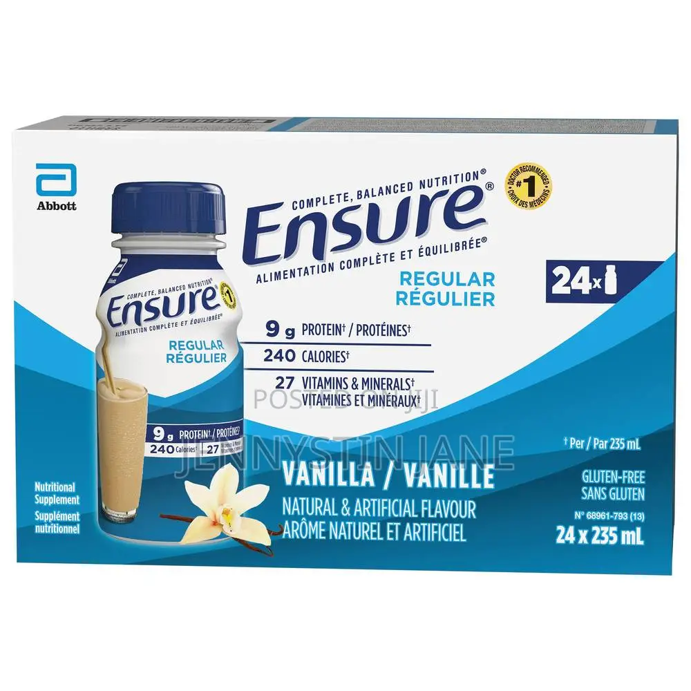 Ensure Vanilla Regular 24
