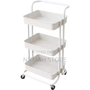 3 Tiers Multi-functional Kitchen Trolley Rack