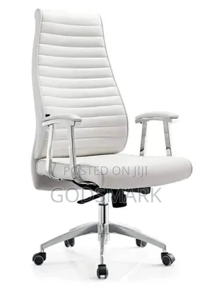 White Office Chair Swivel for Office Use