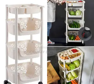 Kitchen Storage Shelf Basket