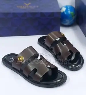 Original Leather Slippers Angelo Ruffo Best Quality