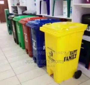 240 Litres Waste Bin With Tyres.