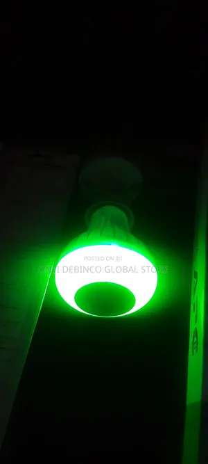 Bluetooth Speaker Electric Color Bulb (RGB+Remote Controlled