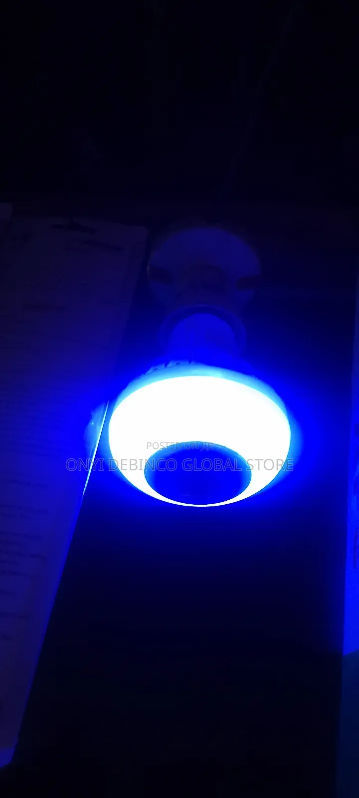 Bluetooth Speaker Electric Color Bulb (RGB+Remote Controlled