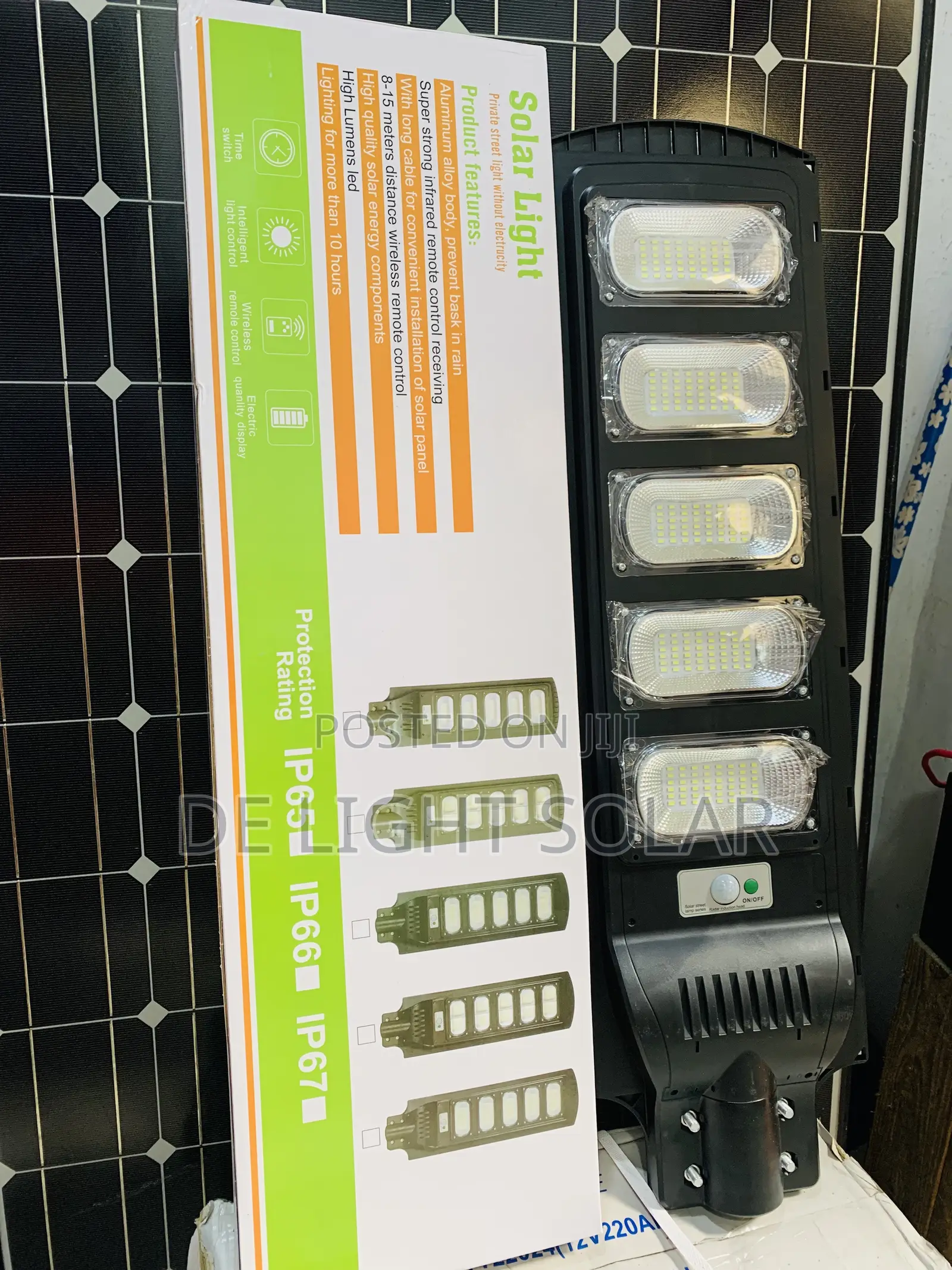 600w Solar Street Light