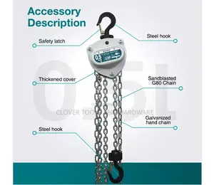 Toyo Manual Chain Hoist 5t by 6m