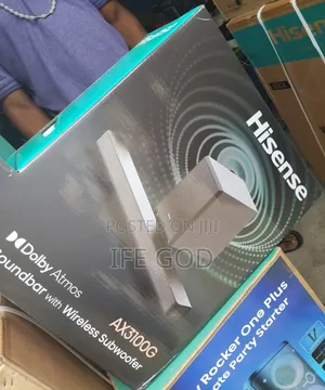 Original New Hisense 3.1 Ch 280watts Soundbar Bluetooth USB