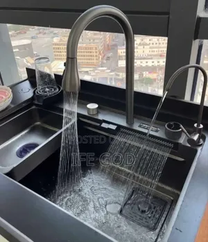 Original Handmade Kitchen Sink With Digital Display Etc.