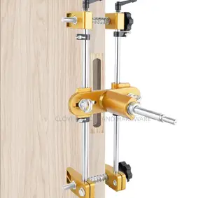 Door Lock Hole Opener Kit, Lock Mortiser for Wooden Doors