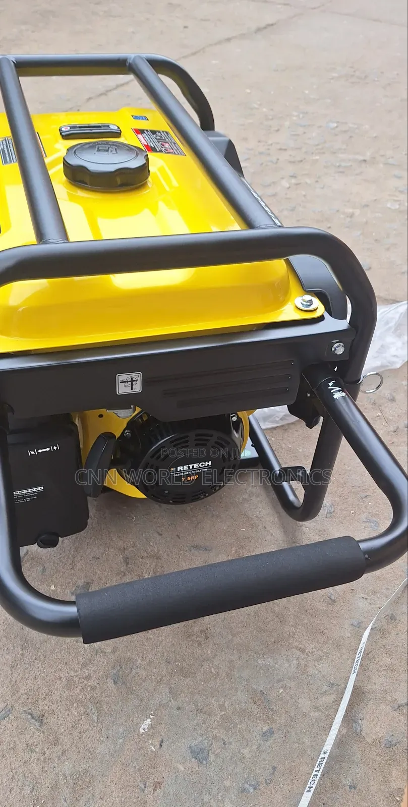 RETECH PORTABLE GENERATOR (4.0kva) Starting System Copper