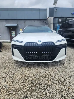 New BMW 7 Series 2023 White