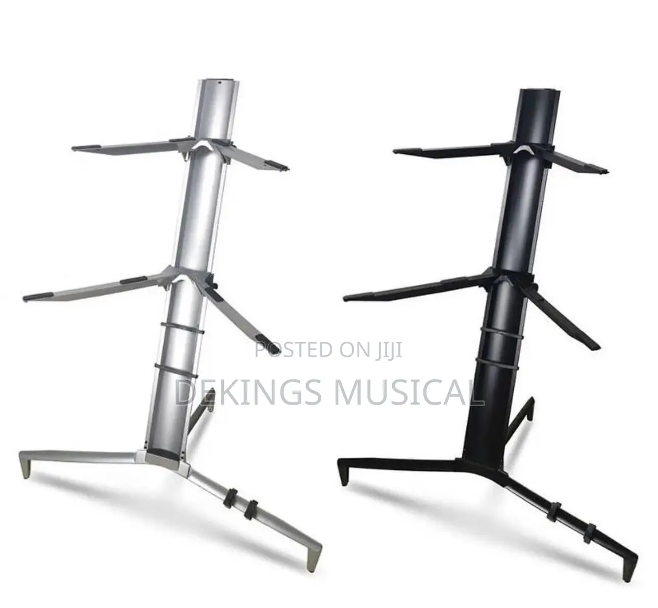 Professional Double Heavy Duty Keyboard Stand