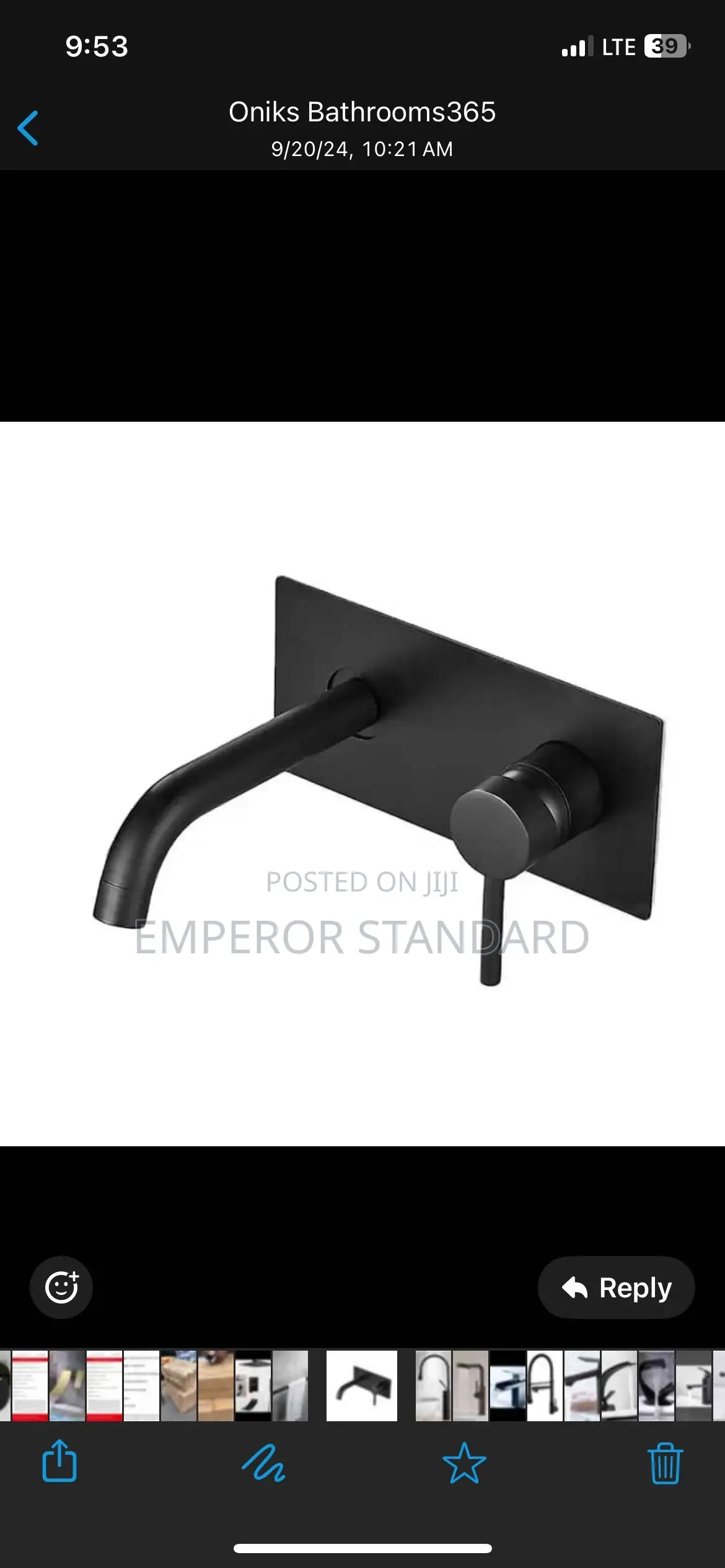 Wall Wash Hand Basin Tap