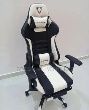 Imported Gaming Chair Swivel With Footrest.