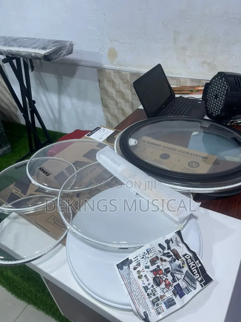Evans G2 Complete 5 Sets Drum Cover Velon