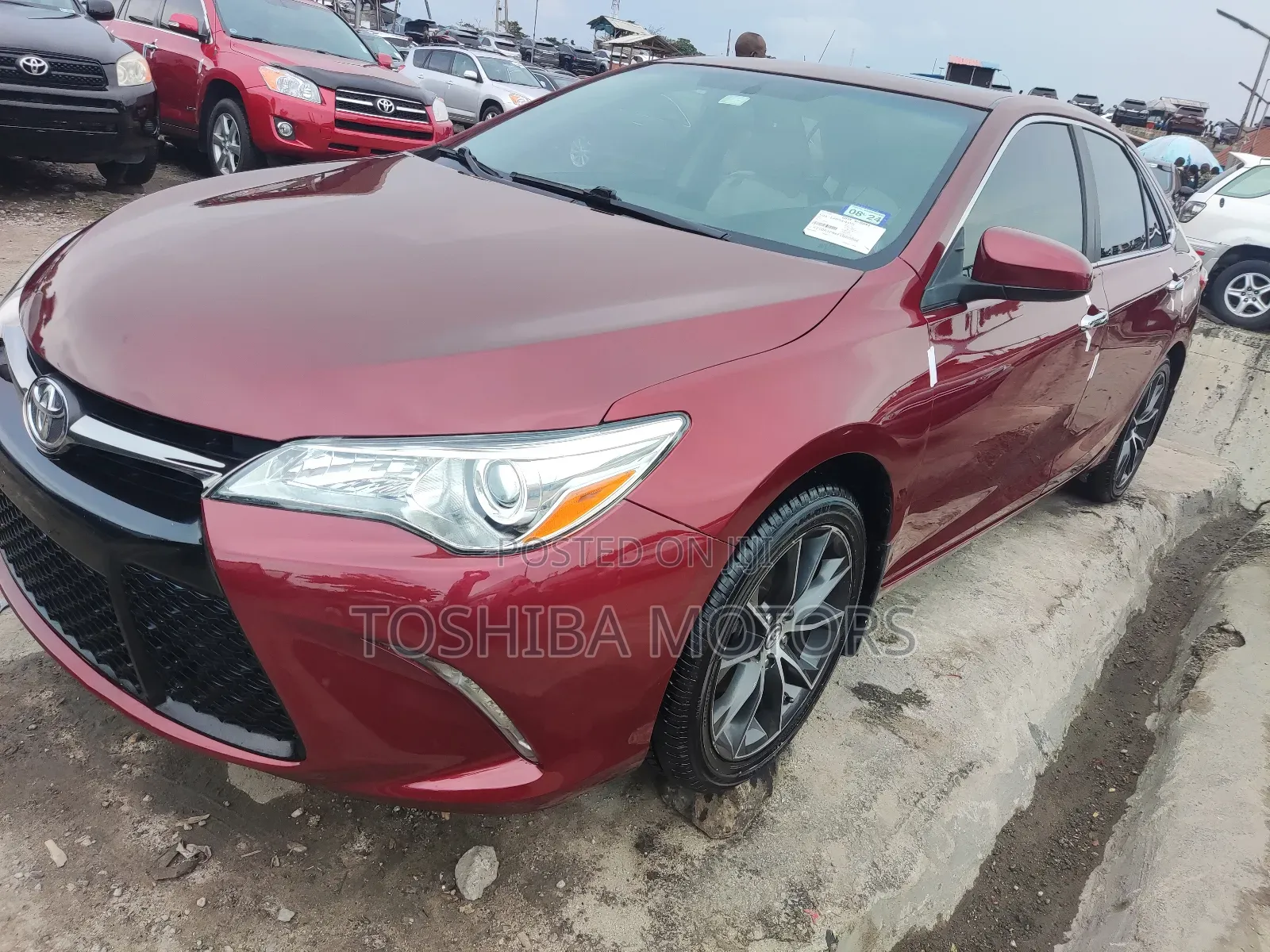 Toyota Camry 2015 Red