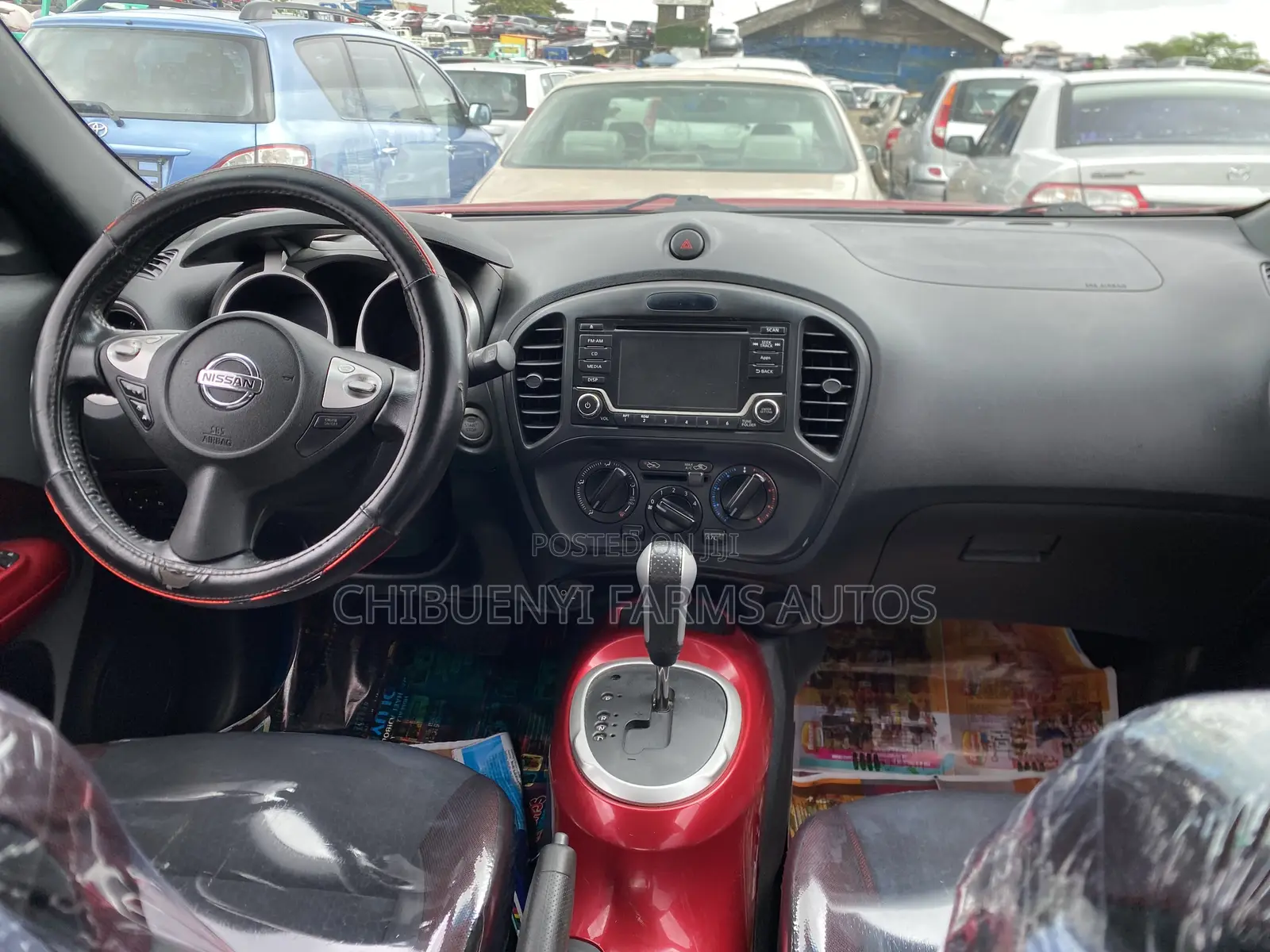 Nissan Juke 2015 Red