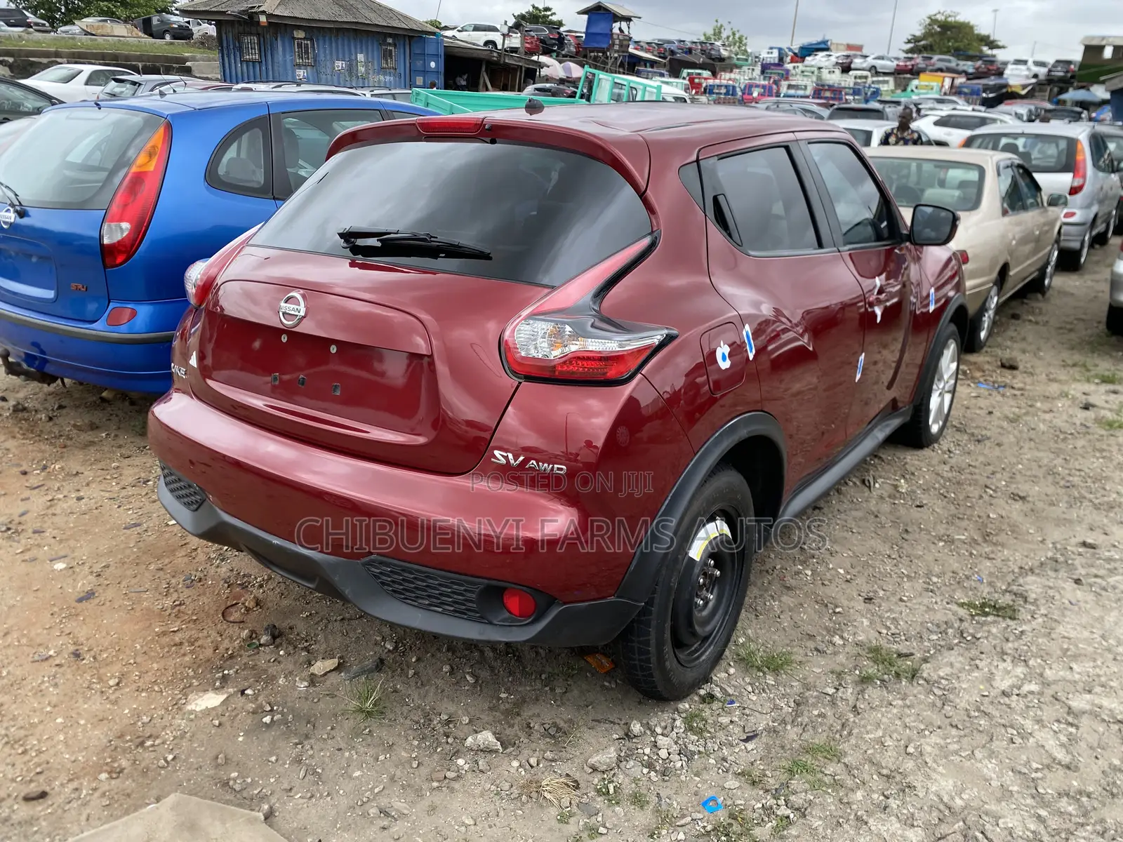 Nissan Juke 2015 Red