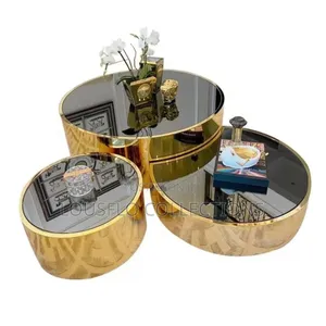 3in1 Quality Italian Round Coffee Table